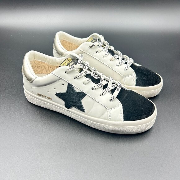 Vintage Havana Shoes - Vintage Havana Gadol Black Star Sneaker Shoes LN Sz 9 Casual Laid Back Luxe